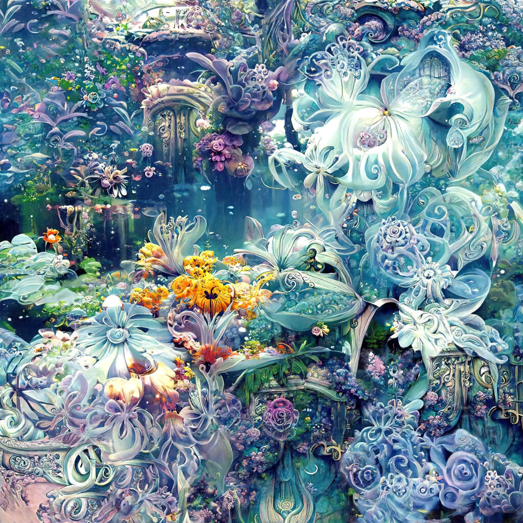 The Gardens of Atlantis - Plaza - by Maneki Neko